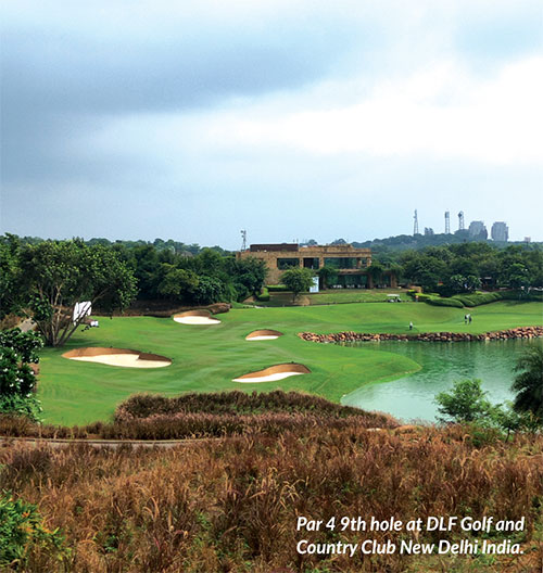 DLF Golf Country Club New Delhi India - Life as a caddy