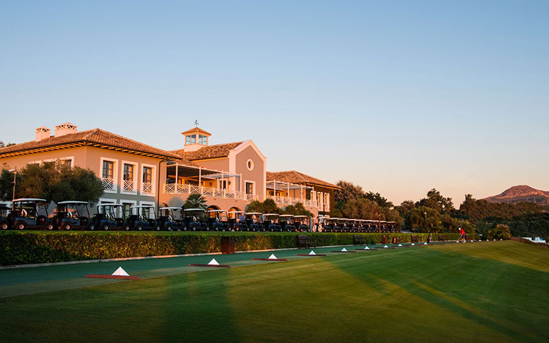 Finca Cortesin Clubhouse & Practice green Cost Del Sol