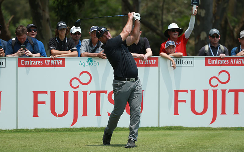 Ryan Fox on Day 4 of the 2019 Australian Open (Photo: Dave Tease Golf NSW)