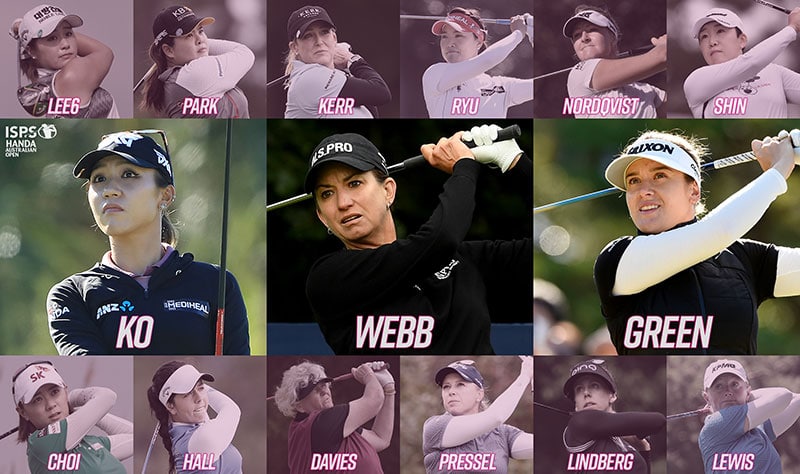 Australian Women's Open stars