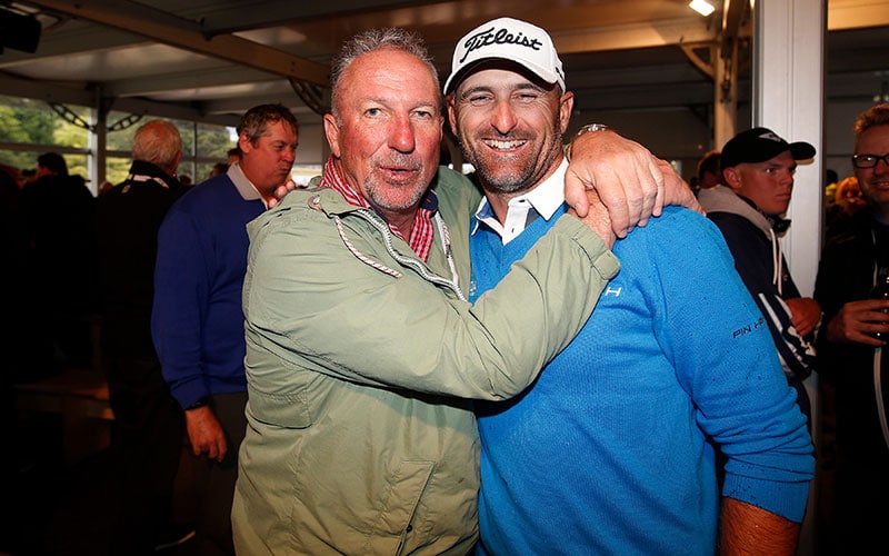Ian Botham and Michael Hendry