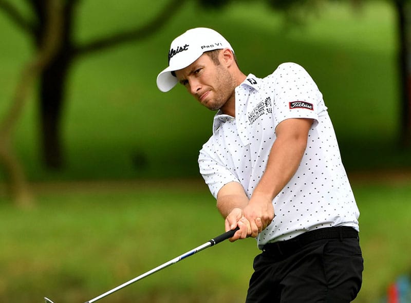 Ben Campbell at the 2018 AB Bank Bangladesh Open in Dhaka, Bangladesh. (Photo Asian Tour)