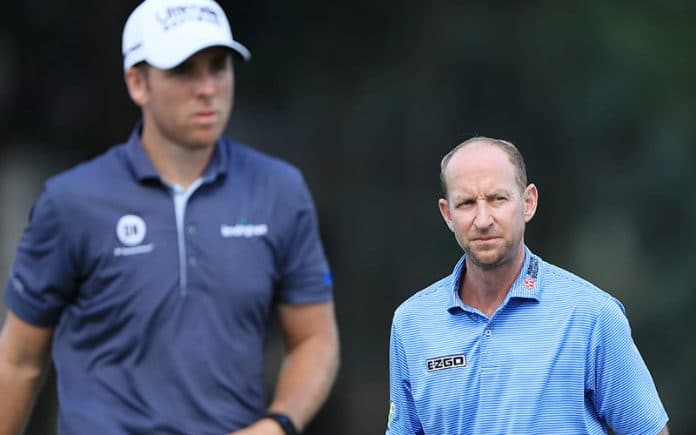 list-taylor-rbc-heritage Luke List of the United States and Vaughn Taylor of the United States walk on the ninth hole during the second round of the RBC Heritage on June 19, 2020 at Harbour Town Golf Links in Hilton Head Island, South Carolina. (Photo by Sam Greenwood/Getty Images) - Coronavirus