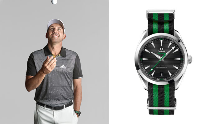 Sergio Garcia Omega Watch